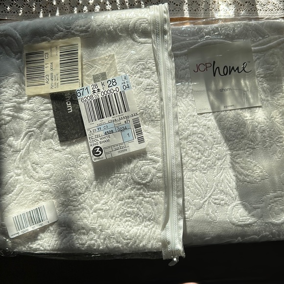 jcpenney Bedding King Shams 2 Poshmark